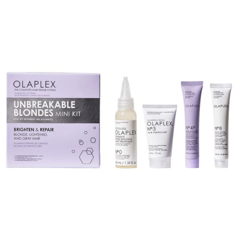 Olaplex Unbreakable Blondes Mini Kit — набір мініатюр для блонду