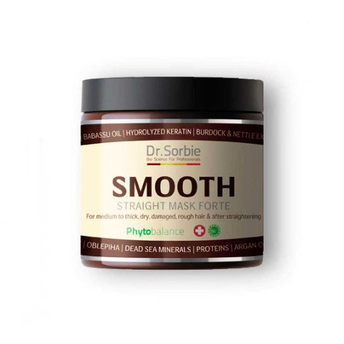 Dr. Sorbie Smooth Straight Mask Forte — розгладжуюча маска, 250 мл