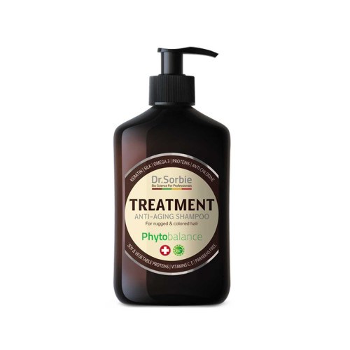 Dr. Sorbie Treatment Shampoo — поживний шампунь-антихлор, 400 мл